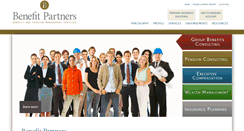 Desktop Screenshot of benefitpartners.com