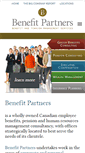 Mobile Screenshot of benefitpartners.com